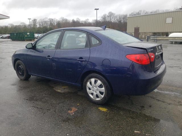 KMHDU4AD4AU866773 - 2010 HYUNDAI ELANTRA BLUE BLUE photo 2