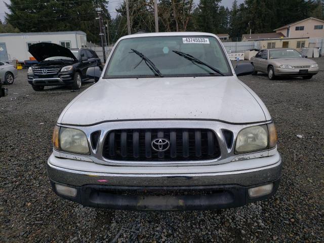 5TEVL52N84Z328159 - 2004 TOYOTA TACOMA XTRACAB WHITE photo 5