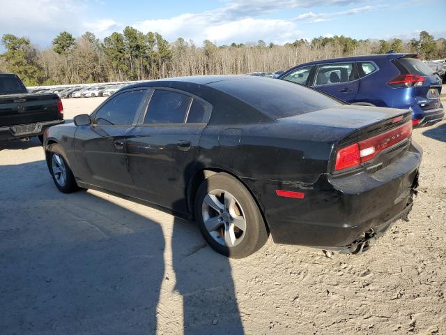 2C3CDXBG4EH268710 - 2014 DODGE CHARGER SE BLACK photo 2