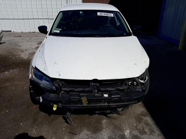 3VW2K7AJXCM378523 - 2012 VOLKSWAGEN JETTA BASE Weiß Foto 5