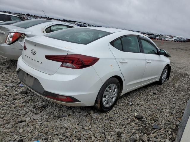 5NPD74LF1KH495092 - 2019 HYUNDAI ELANTRA SE WHITE photo 3