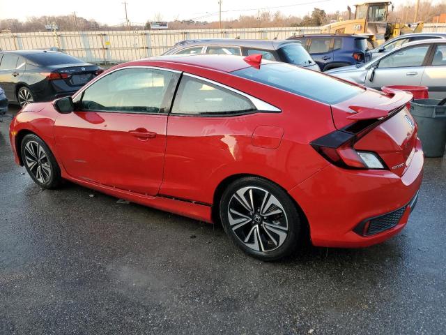 2HGFC3B70HH355563 - 2017 HONDA CIVIC EXL წითელი ფოტო 2
