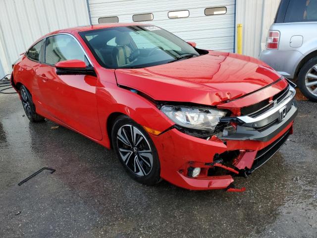 2HGFC3B70HH355563 - 2017 HONDA CIVIC EXL წითელი ფოტო 4