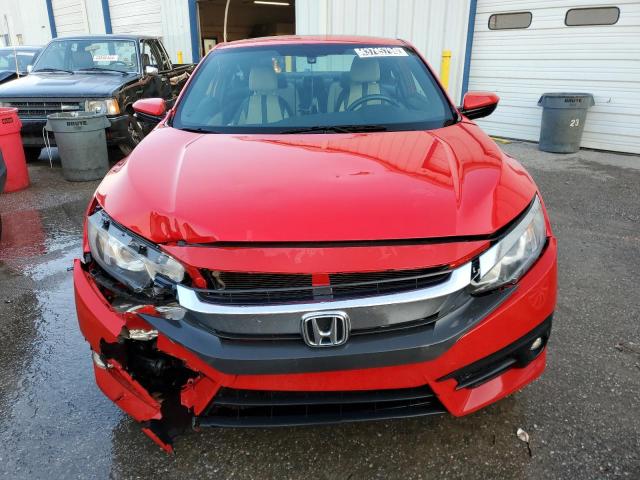 2HGFC3B70HH355563 - 2017 HONDA CIVIC EXL RED photo 5