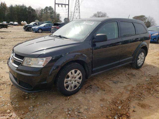 3C4PDCAB2DT675362 - 2013 DODGE JOURNEY SE BLACK photo 1