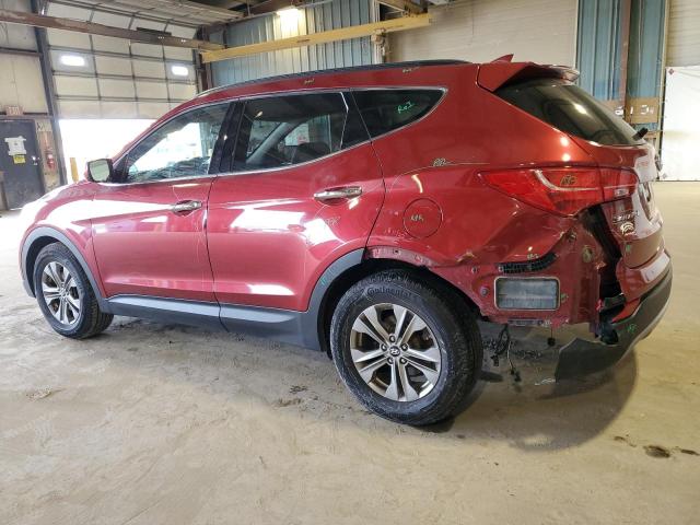 5XYZU3LB3EG170607 - 2014 HYUNDAI SANTA FE S MAROON photo 2