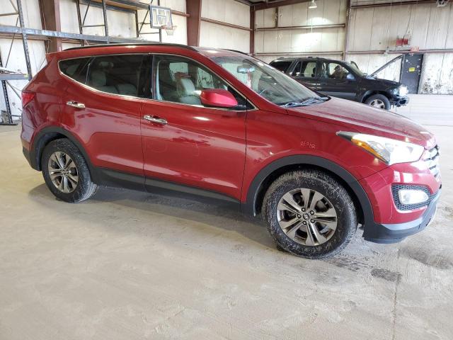 5XYZU3LB3EG170607 - 2014 HYUNDAI SANTA FE S MAROON photo 4