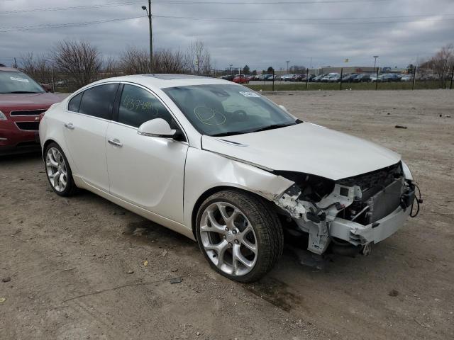 2G4GU5GX1E9226429 - 2014 BUICK REGAL GS Кремовый фото 4