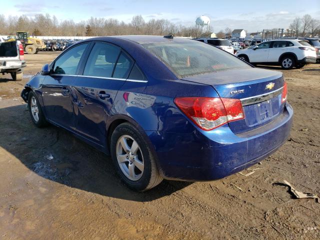 1G1PC5SB6D7245179 - 2013 CHEVROLET CRUZE LT BLUE photo 2