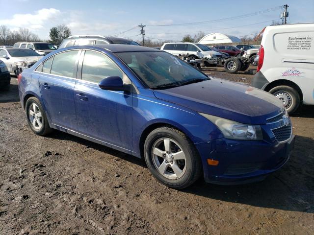 1G1PC5SB6D7245179 - 2013 CHEVROLET CRUZE LT BLUE photo 4