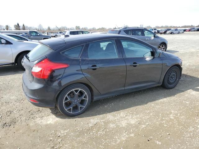 1FAHP3K25CL410574 - 2012 FORD FOCUS SE BLACK photo 3