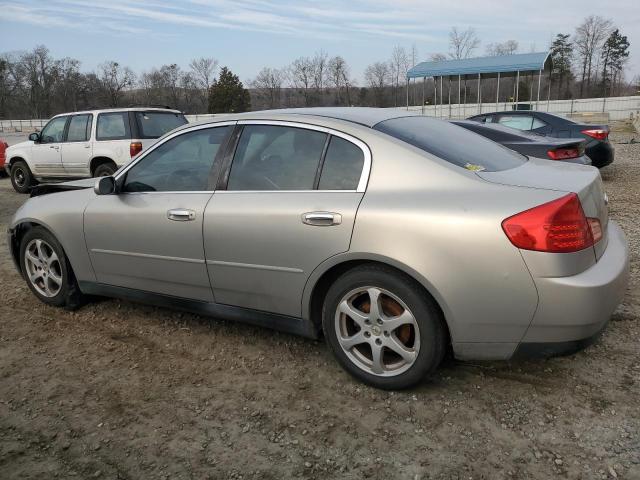 JNKCV51EX3M313915 - 2003 INFINITI G35 SILVER photo 2