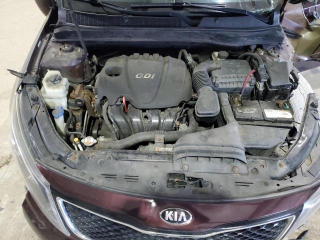 5XXGN4A77EG316651 - 2014 KIA OPTIMA EX MAROON photo 11