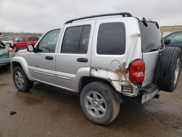 1J4GL58K73W654353 - 2003 JEEP LIBERTY LIMITED SILVER photo 2