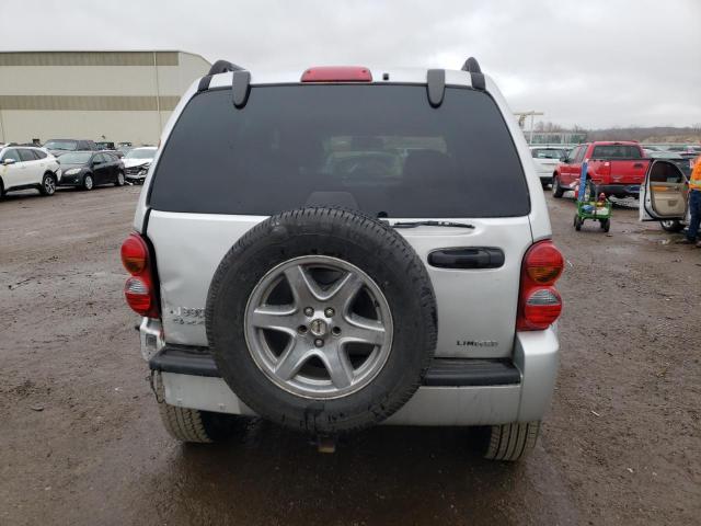 1J4GL58K73W654353 - 2003 JEEP LIBERTY LIMITED SILVER photo 6