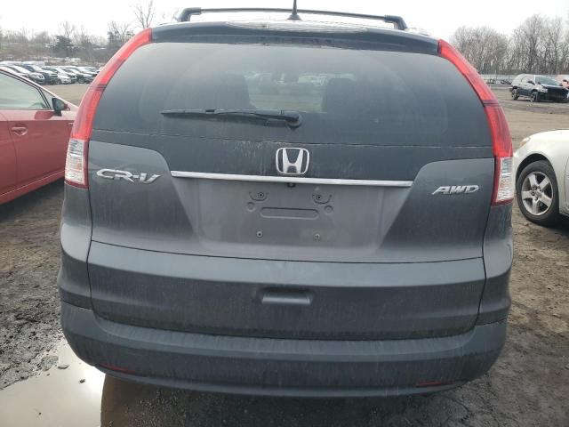 2HKRM4H74EH634913 - 2014 HONDA CR-V EXL GRAY photo 6