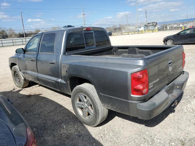 1D7HE48K27S218351 - 2007 DODGE DAKOTA QUAD SLT GRAY photo 2