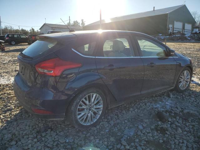 1FADP3N23GL240201 - 2016 FORD FOCUS TITANIUM BLUE photo 3