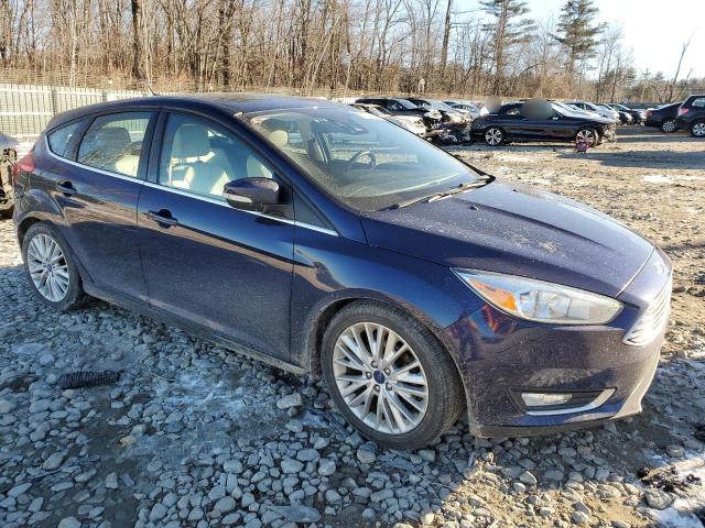 1FADP3N23GL240201 - 2016 FORD FOCUS TITANIUM BLUE photo 4