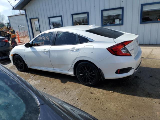 19XFC1F72KE004718 - 2019 HONDA CIVIC EXL თეთრი ფოტო 2
