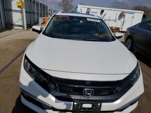 19XFC1F72KE004718 - 2019 HONDA CIVIC EXL თეთრი ფოტო 5
