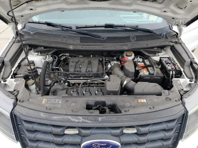 1FM5K8AR8GGC50840 - 2016 FORD EXPLORER POLICE INTERCEPTOR WHITE photo 12