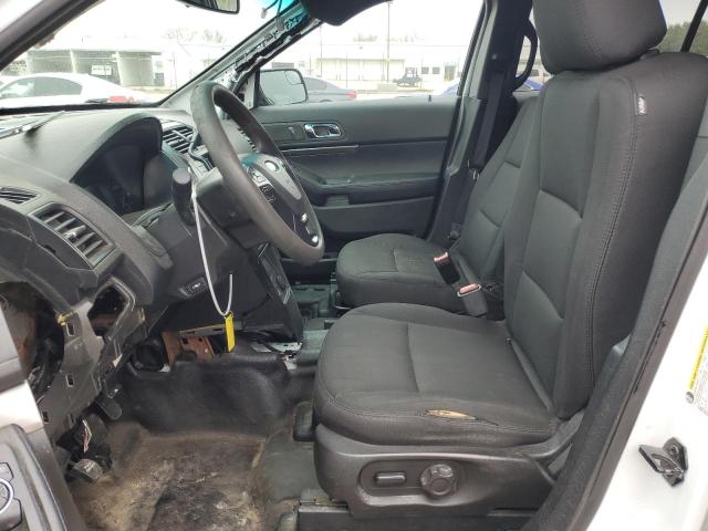 1FM5K8AR8GGC50840 - 2016 FORD EXPLORER POLICE INTERCEPTOR WHITE photo 7