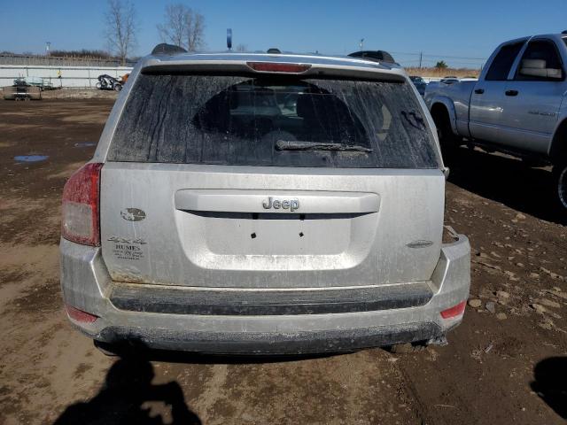 1J4NF1FB1BD257838 - 2011 JEEP COMPASS SPORT SILVER photo 6