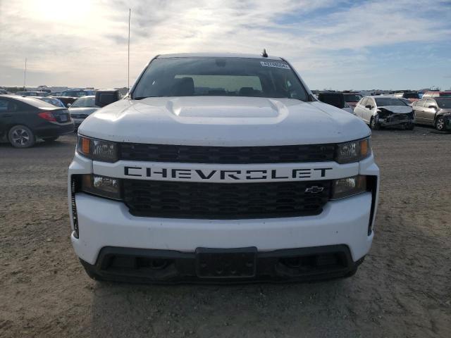 1GCPWBEK2NZ116418 - 2022 CHEVROLET SILVERADO C1500 CUSTOM WHITE photo 5