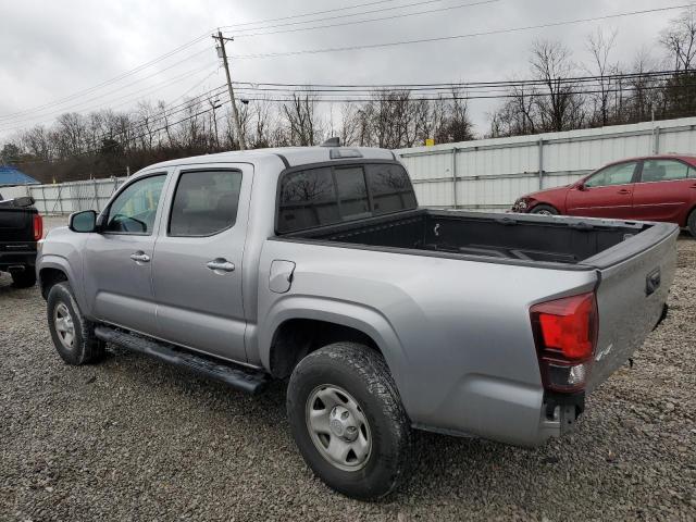3TMCZ5AN0MM376663 - 2021 TOYOTA TACOMA DOUBLE CAB SILVER photo 2
