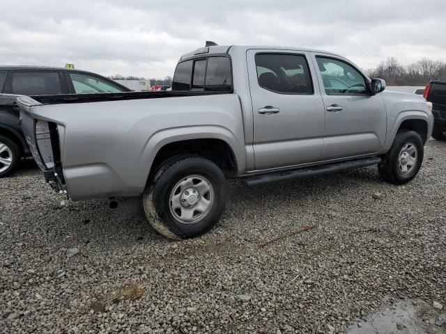 3TMCZ5AN0MM376663 - 2021 TOYOTA TACOMA DOUBLE CAB SILVER photo 3