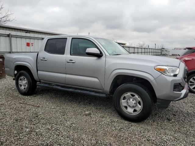 3TMCZ5AN0MM376663 - 2021 TOYOTA TACOMA DOUBLE CAB SILVER photo 4