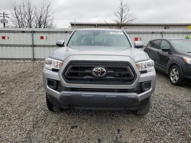 3TMCZ5AN0MM376663 - 2021 TOYOTA TACOMA DOUBLE CAB SILVER photo 5