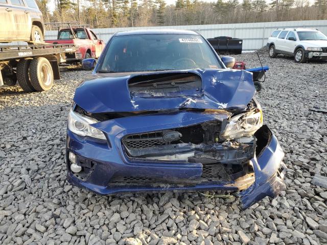 JF1VA1E67H9807067 - 2017 SUBARU WRX PREMIUM BLUE photo 5