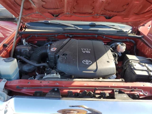 5TFLU4EN8EX090297 - 2014 TOYOTA TACOMA DOUBLE CAB 红色 照片 11