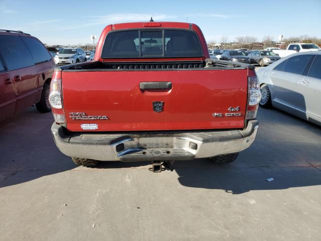 5TFLU4EN8EX090297 - 2014 TOYOTA TACOMA DOUBLE CAB 红色 照片 6