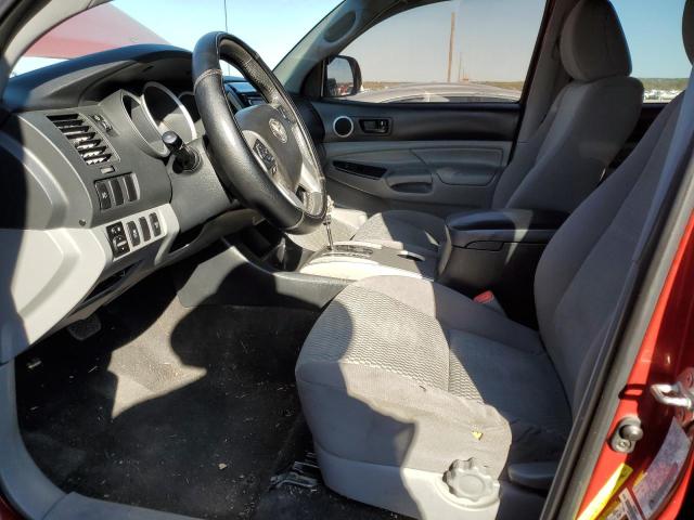 5TFLU4EN8EX090297 - 2014 TOYOTA TACOMA DOUBLE CAB 红色 照片 7