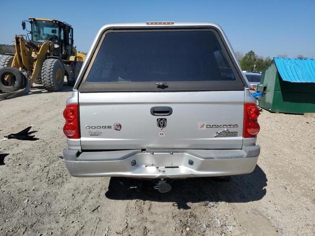 1D7HE38K99S776081 - 2009 DODGE DAKOTA SXT SILVER photo 6