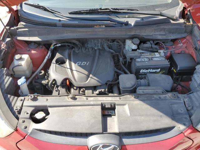 KM8JU3AG2FU011830 - 2015 HYUNDAI TUCSON LIMITED RED photo 12