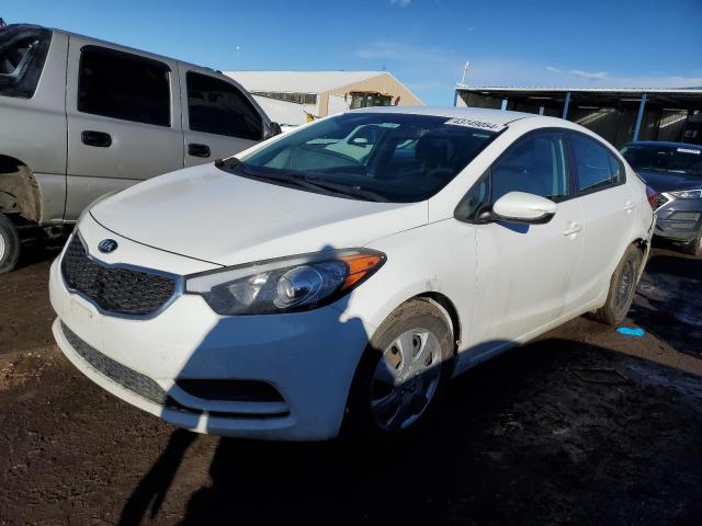 KNAFK4A60G5558763 - 2016 KIA FORTE LX WHITE photo 1