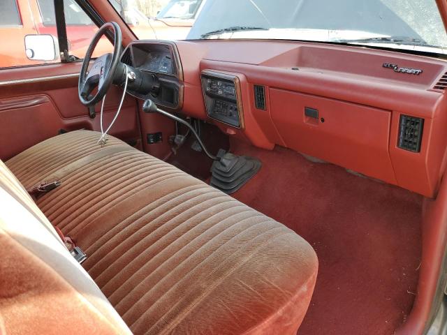 1FTEX15NXHKA75669 - 1987 FORD F150 TWO TONE photo 8