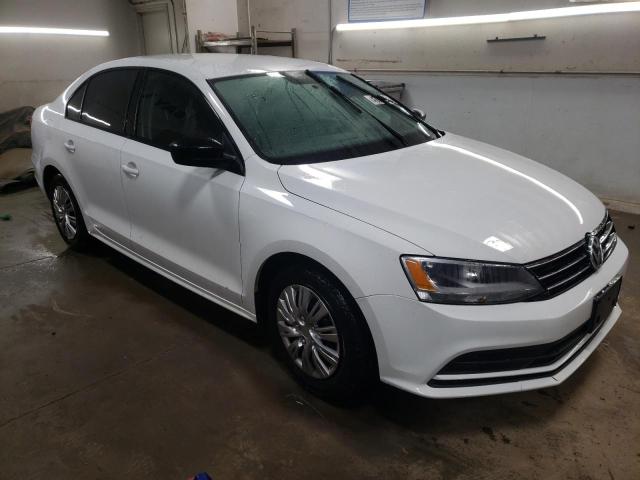 3VW2K7AJ9FM346554 - 2015 VOLKSWAGEN JETTA BASE WHITE photo 4