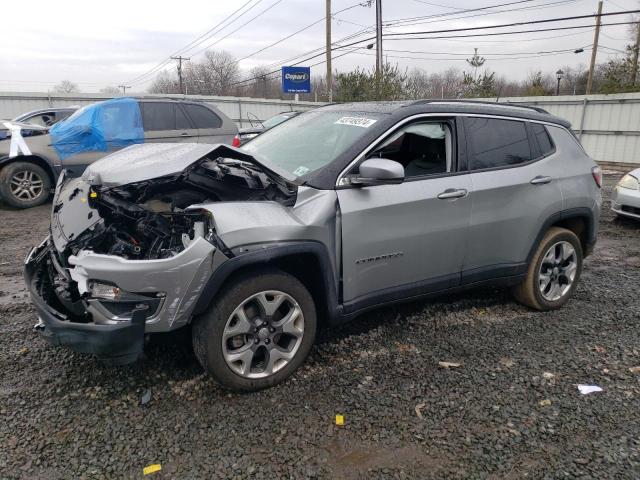 3C4NJDCB9LT242963 - 2020 JEEP COMPASS LIMITED SILVER photo 1
