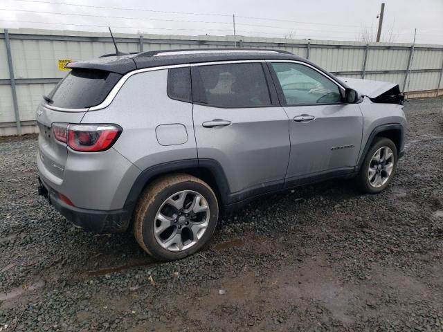 3C4NJDCB9LT242963 - 2020 JEEP COMPASS LIMITED SILVER photo 3