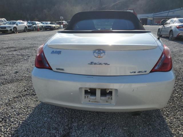 4T1FA38P96U086707 - 2006 TOYOTA CAMRY SOLA SE WHITE photo 6