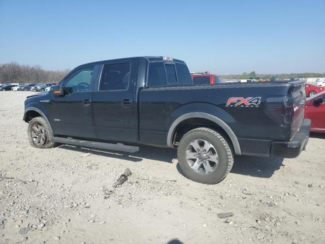 1FTFW1ET8DKF23309 - 2013 FORD F150 SUPERCREW BLACK photo 2