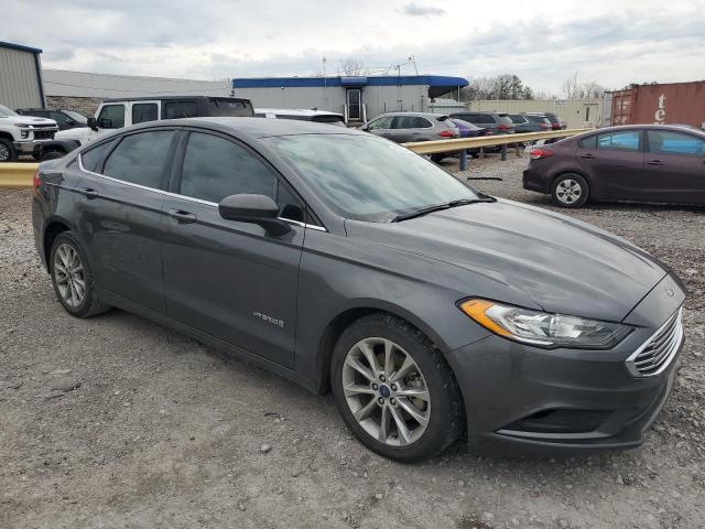 3FA6P0LU6HR303967 - 2017 FORD FUSION SE HYBRID CHARCOAL photo 4