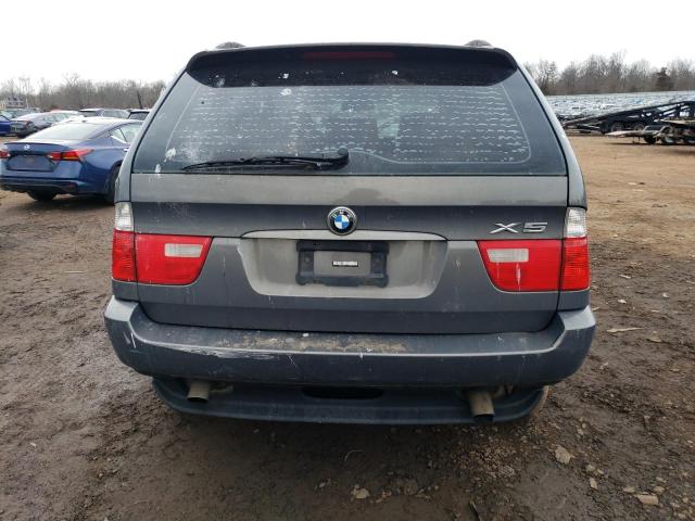 5UXFA13566LY32209 - 2006 BMW X5 3.0I GRAY photo 6