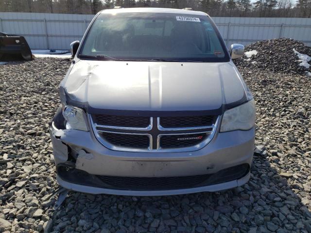 2C4RDGCG4ER122967 - 2014 DODGE GRAND CARA SXT SILVER photo 5