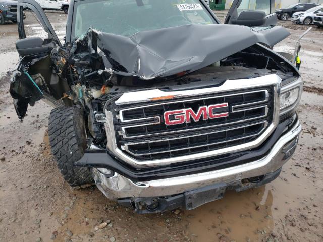 1GTV2MEC8HZ233061 - 2017 GMC SIERRA K1500 SLE BLACK photo 11